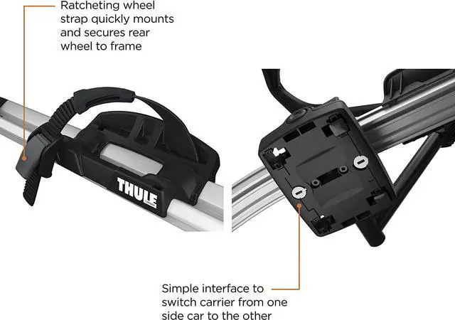 Alt view image 6 of 7 - Thule UpRide Roof Bike Rack