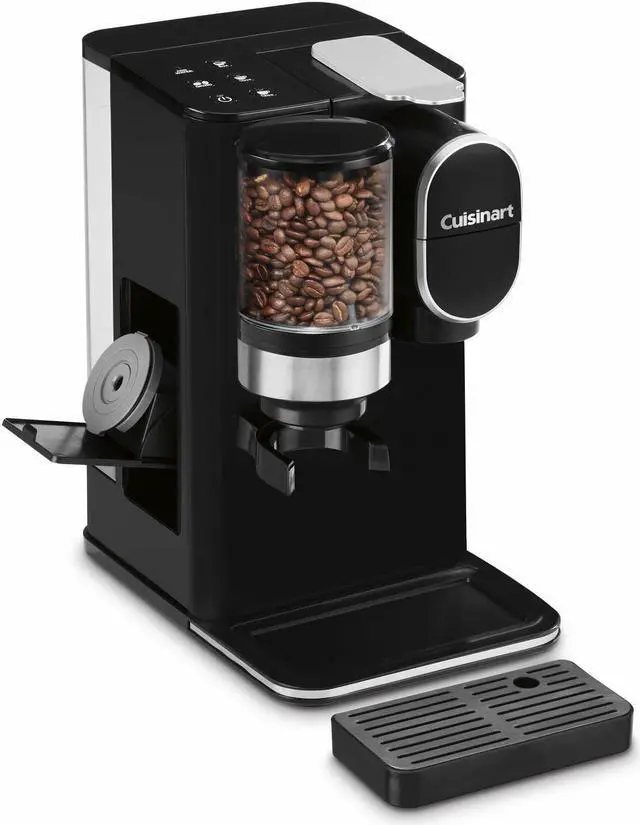 Alt view image 6 of 6 - Cuisinart DGB-2 Conical Burr Grind & Brew Single-Serve Coffeemaker, Black