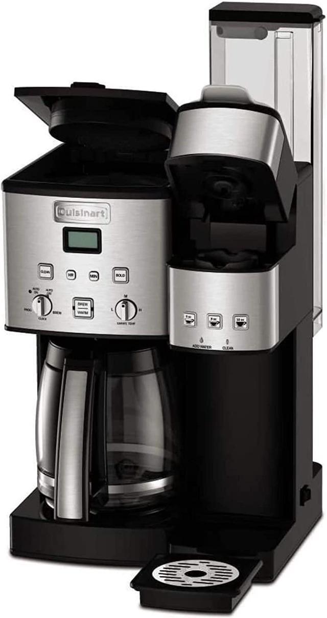 Cuisinart Coffee Center Stainless Steel 12-Cup Coffee Maker and Single-Serve  Brewer + Reviews