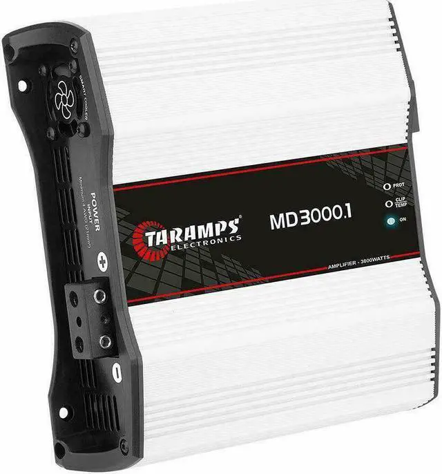 Alt view image 5 of 5 - Taramp's MD 3000.1 Class D 1 Ohm 3000 Watts Full Range Mono Amplifier