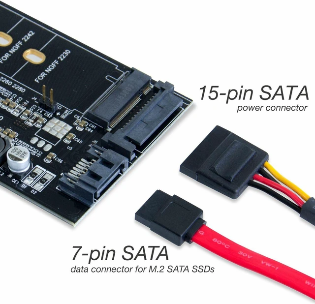 Alt view image 3 of 5 - SIIG USB 3.0 Type-C & Type-A 3-Port PCIe Card with M.2 SATA SSD Adapter