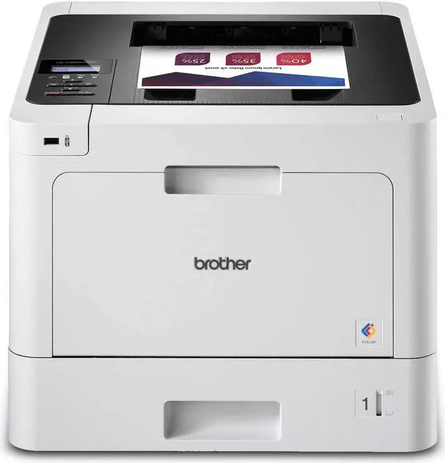 Main image of Brother Business Color Laser Printer, Duplex Printing, Flexible Wireless Networking, Mobile Device Printing, Advanced Security Features - HL-L8260CDW