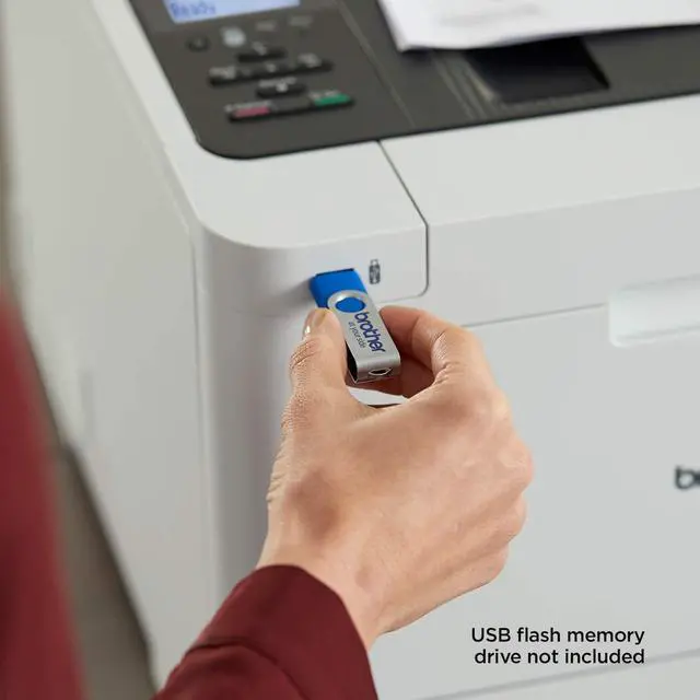 Alt view image 4 of 4 - Brother Business Color Laser Printer, Duplex Printing, Flexible Wireless Networking, Mobile Device Printing, Advanced Security Features - HL-L8260CDW
