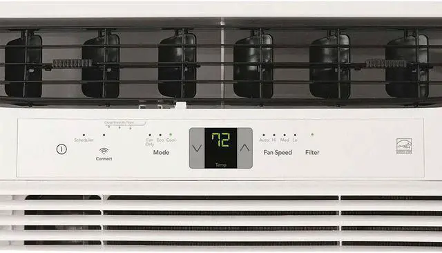 Alt view image 2 of 2 - Frigidaire - 12,000 BTU WiFi Connected Window AC, White