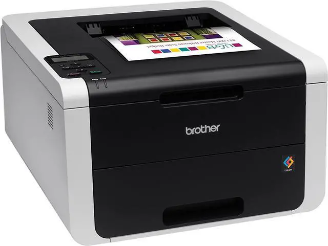 Alt view image 3 of 3 - Brother HL-3170CDW Digital Color Printer with Wireless Networking and Duplex