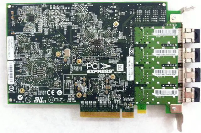 Alt view image 2 of 2 - IBM Emulex LPE12004 8Gb PCIe 2 Fibre Channel Adapter 4 Port (x8)