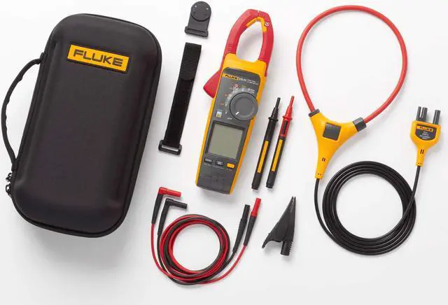 Main image of Fluke 378FC AC/DC TRMS Non-Contact Voltage Wireless Clamp w/PQ Indicator & iFlex
