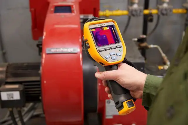 Alt view image 3 of 5 - Fluke TIS55+ Thermal Imager - 27Hz Frame Rate, 256 x 192 Infrared Resolution