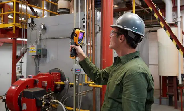 Alt view image 4 of 5 - Fluke TIS55+ Thermal Imager - 27Hz Frame Rate, 256 x 192 Infrared Resolution