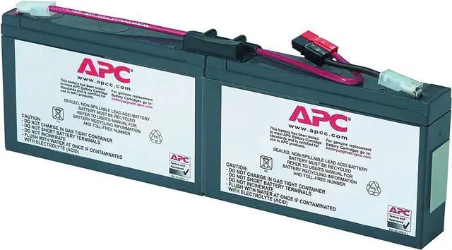 Main image of APC UPS Battery Replacement, RBC18, for APC Smart-UPS Models SC250RM1U, SC450RM1U and select others