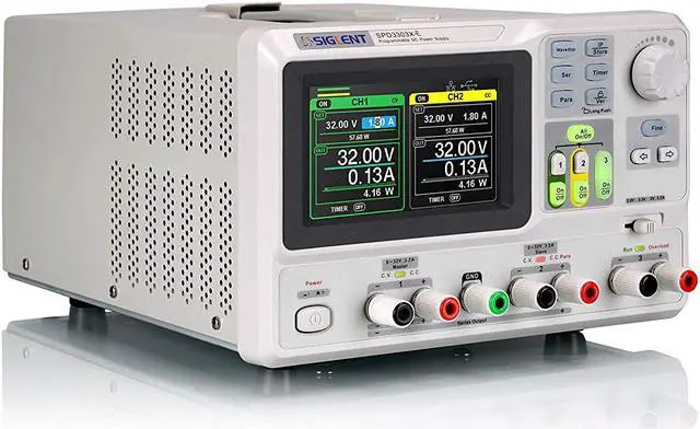 Alt view image 2 of 2 - Siglent Technologies SPD3303X-E Triple Output Power Supply