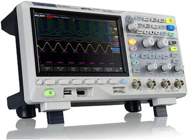 Main image of SIGLENT SDS1204X-E Super Phosphor Oscilloscope 4-Channel 200 MHz 1 GSa/s 14 MB