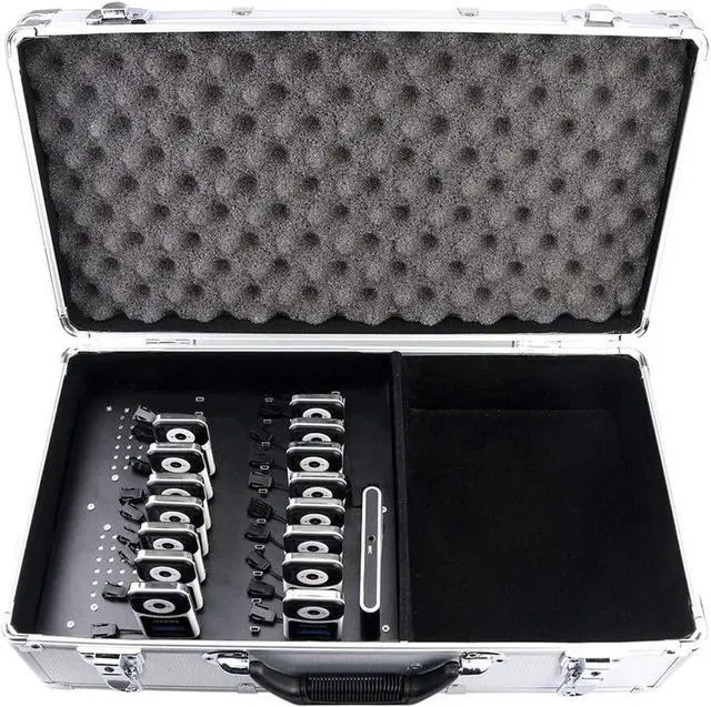 Alt view image 6 of 7 - Case of 1 transimitter and 15 Receiver 1 Charging Case,Retekess T130, 99 Channel,Wireless Tour Guide System,Church Translation System,Assistive Listening Devices for Curch,School,Factory