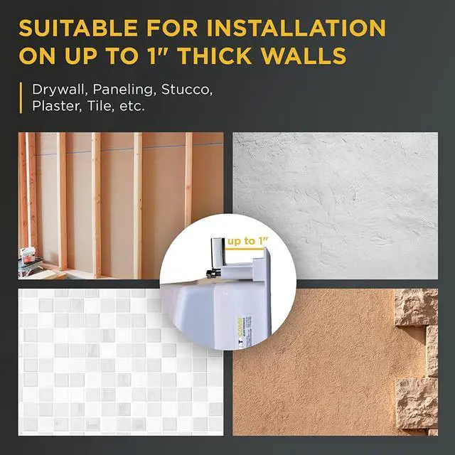 Alt view image 7 of 7 - Electronics In Wall Cable Management Kit With Duplex Power Outlet - Behind Wall TV Wire Kit Low Voltage In Wall Cord Concealer For Sleek TV Setup - Easy DIY without Electrician