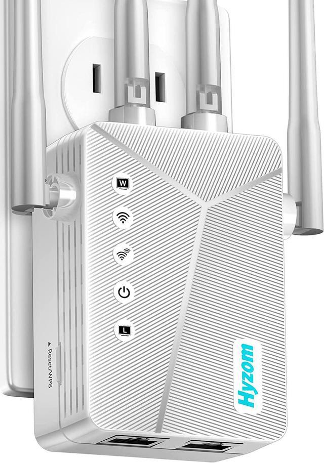 WiFi Extender Internet Signal Booster and Amplifier up to 9882 sq.ft - Long  Range Coverage Wi