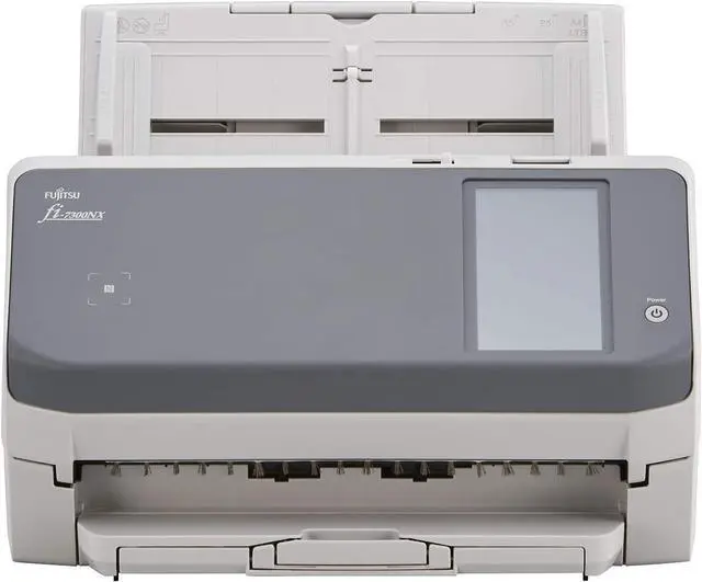 Alt view image 2 of 3 - Fujitsu fi7300NX Professional Network Enabled Document Scanner with Color Touchscreen