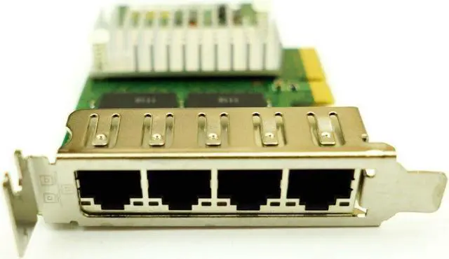 Alt view image 2 of 2 - FUJITSU D2745-A11 (INTEL I340-T4) QUAD PORT 1Gb/s RJ45 NIC w/BOTH BRACKETS