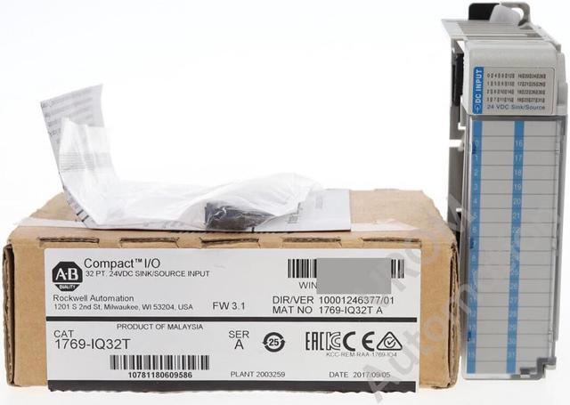 Main image of Allen Bradley 1769-IQ32T /A HIGH DENSITY INPUT MODULE 24VDC