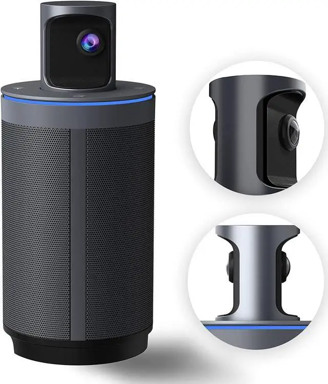 Main image of NexiGo Meeting 360, 8K Captured AI-Powered Framing & Speaker Tracking, 1080p HD 360-Degree Smart AIO Video Conference Camera, 8 Noise-Cancelling Microphones, and Speaker