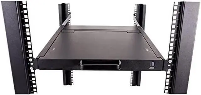 Alt view image 2 of 4 - 1U 19 Inch Rackmount KVM for Console Single Port