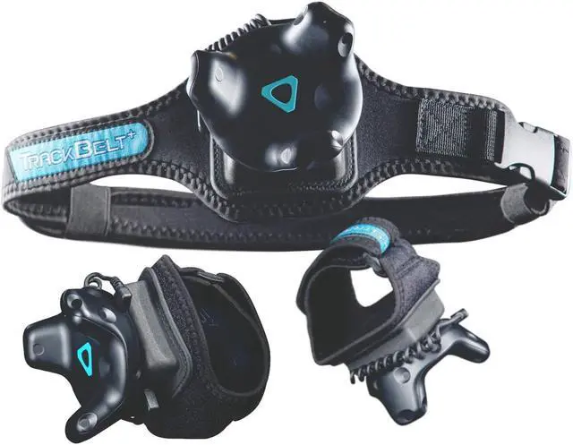 Alt view image 7 of 7 - VIVE Tracker 3.0 / VIVE Tracker Full Body Tracking - 10+ hrs 6,000mAh Battery - Adjustable Comfortable Foot Straps and Waist Belt - Popular in VRChat - Motion Capture