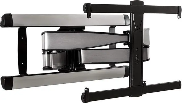Main image of Premium Full Motion TV Wall Mount for TVs Up to 90" - Stainless Steel Finish with FluidMotion Design for Smooth Extension, Swivel & Tilt