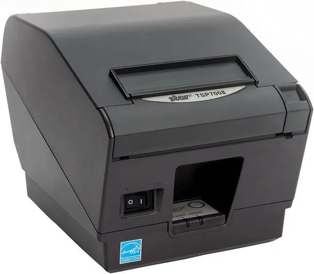 Main image of Star Micronics TSP743IIU USB Thermal Receipt Printer with Auto-cutter - Gray