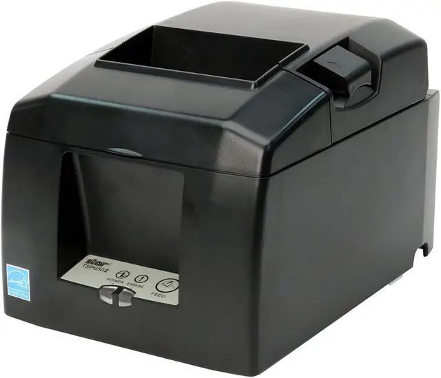 Main image of Star Micronics TSP654IICLOUDPRNT USB / Ethernet (LAN) Thermal Receipt Printer with CloudPRNT, Cutter, and External Power Supply - Gray