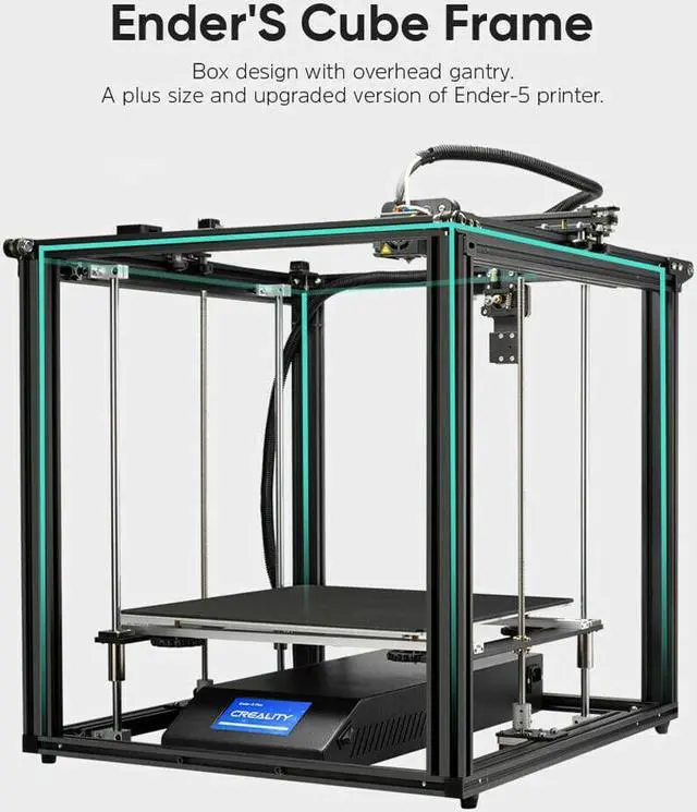 Alt view image 2 of 6 - Original Creality Large Size Ender-5 Plus 350X350X400mm 3D Printer DIY