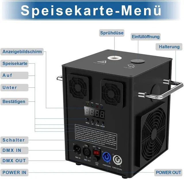 Alt view image 6 of 7 - 530W DMX Cold Spark Machine Indoor/Outdoor Firework Stage Wedding Party 5-16ft