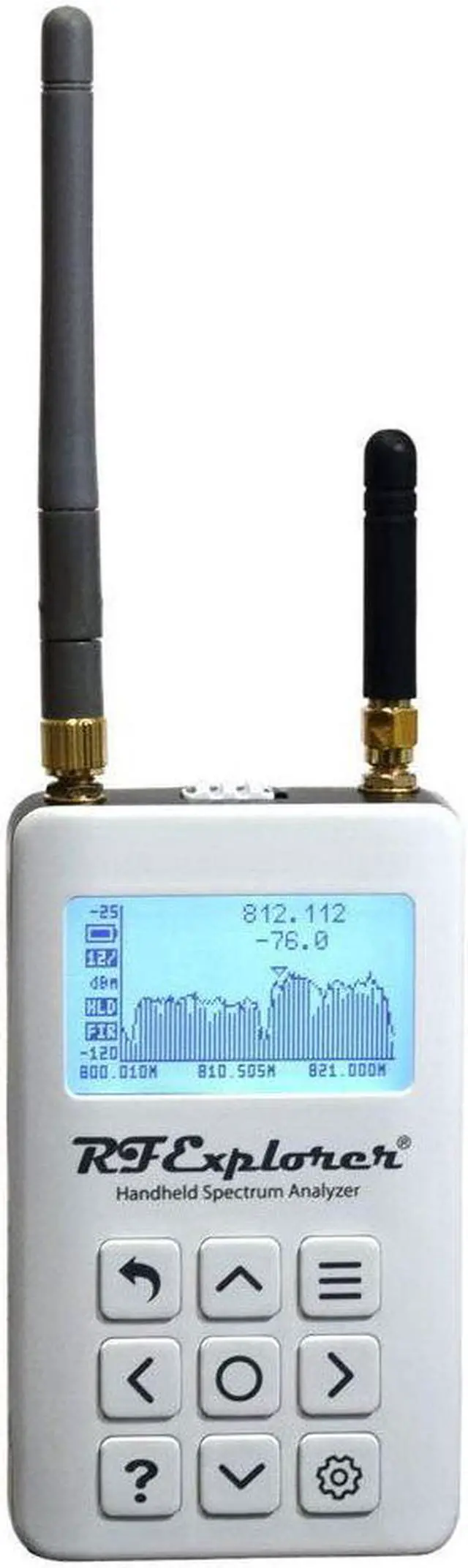 Alt view image 2 of 3 - RF Explorer Digital Handheld Spectrum Analyzer 6G Combo Plus - Slim