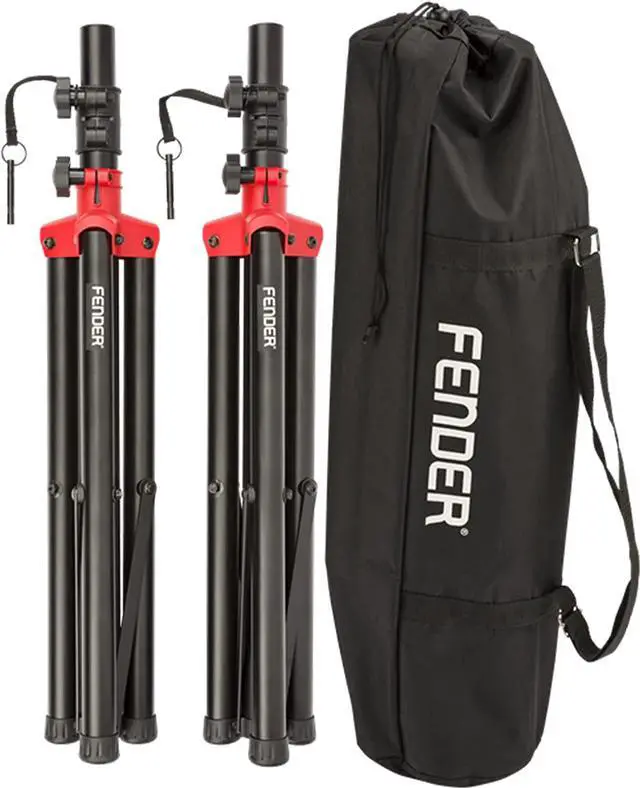 Alt view image 6 of 7 - Fender Passport Event S2 Portable PA System Bundle with Microphone, Compact Speaker Stands, XLR Cable, and Instrument Cable
