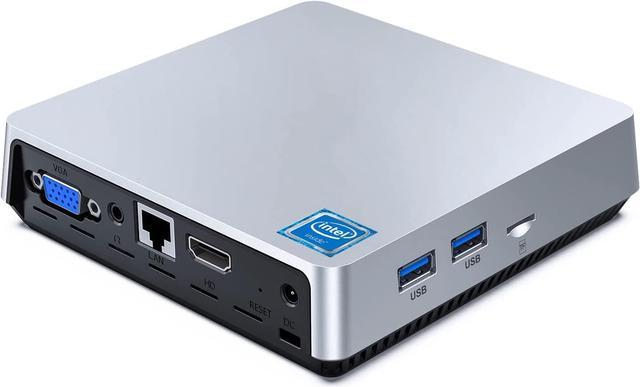 Fanless Mini PC Intel Atom Z8350 Processor,Mini Computer Windows Pro,4GB LDDR3 64GB EMMC,Mini Desktop Computer Support Dual Display/4K HD/2.4G+5G Dual-Band WiFi for Business Home Theater - Newegg.com