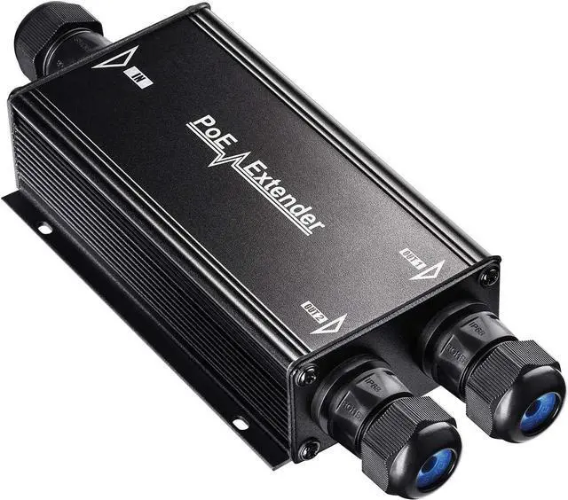 Main image of Cudy 2 Channel Gigabit Outdoor PoE Extender,2 Output PoE Ports, IP67 Waterproof, 10/100/1000Mbps, PoE Repeater/PoE Amplifier/PoE Booster, Wall-Mount, Comply with 802.3bt / 802.3at / 802.3af