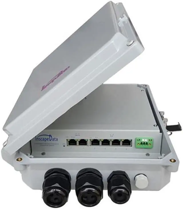 Main image of Outdoor PoE Switch LinkPower LPS840AF-T1 Outdoor 6-Port Gigabit 802.3af/at Switch with 2 RJ45 Gigabit Uplink Ports, 3-Year Warranty