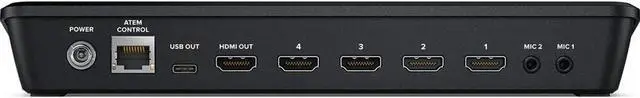 Alt view image 3 of 3 - Blackmagic Design ATEM Mini Pro ISO HDMI Live Stream Switcher Starter Bundle with 6 HDMI Cable, 7 Cat5e Cable, and 5-Pack of Solid Signal Cable Ties (SWATEMMINIBPRISO)