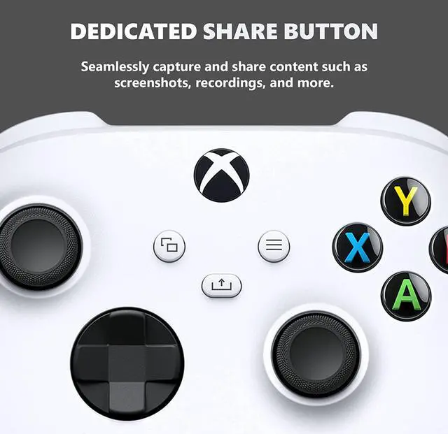 Alt view image 4 of 4 - Xbox Core Wireless Controller  Robot White