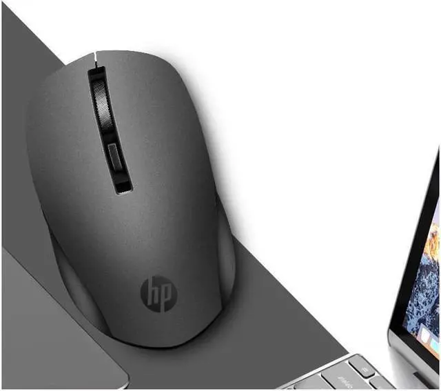 Alt view image 2 of 5 - HP S1000 Wireless Mouse, Ergonomic Design , Reliable 2.4Ghz Wireless , 1600DPI , Silent Clicking Mouse 10m wireless connectivity , For Laptop, PC, Window , Compatible with Windows 7/8/10/IOS 10.0