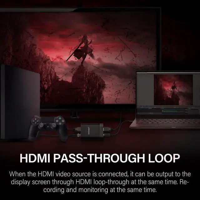 Alt view image 6 of 7 - USB 3.0 HDMI SDI Video Capture Card, Broadcast Game Live Stream, HDMI to USB 3.0 Dongle HD 1080P Live Streaming Video Game Grabber Converter Free Driver