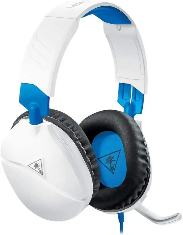 Alt view image 2 of 7 - Turtle Beach Recon 70 PlayStation Gaming Headset for PS5, PS4, Xbox Series X/ S, Xbox One, Nintendo Switch, Mobile, & PC with 3.5mm - Flip-to-Mute Mic, 40mm Speakers, 3D Audio  White