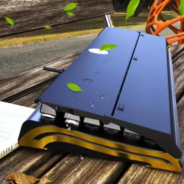 Alt view image 2 of 5 - Mechanical keyboard, RGB backlight , Flip wrist bracket 2-in-1 , Wired USB interface hot plug 104 key macro programming Waterproof Red Switch Gaming keyboard