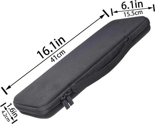 Alt view image 6 of 6 - Hard Case Replacement for Logitech MX Mechanical Mini Wireless Illuminated Keyboard and Anywhere 3 Compact Mouse Combo