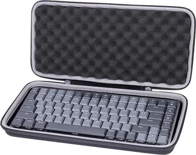 Alt view image 2 of 6 - Hard Case Logitech MX Keyboard Case Replacement for Logitech MX Mechanical Mini Wireless Illuminated Keyboard