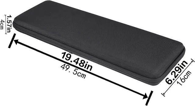 Alt view image 7 of 7 - Hard Travel Case Replacement for Logitech G915 Wireless Mechanical Gaming Keyboard (for G915 Full Size)