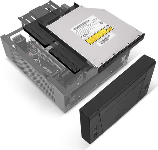 Alt view image 5 of 7 - Silverstone Milo 10 Super Compact and Modular Mini-ITX case