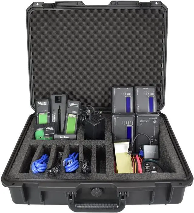 Alt view image 2 of 6 - Tableau Comprehensive Write Block Kit with SiForce Rugged Case (T8u, T7u, T6u, T35u, Tableau Adapters, USB Media Card Reader, Rugged Case)
