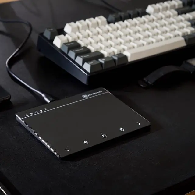 Alt view image 3 of 4 - Mano Multi-Gesture Wired Trackpad for Windows 7 Windows 10 and Windows 11, USB Slim Touchpad Mouse for Computer, Notebook, PC, and Laptop (Plastic Black, Support Windows Precision Touchpad)