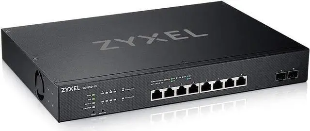 Main image of Zyxel 8-Port Multi-Gig + 2 10G Fiber NebulaFlex Smart Managed Switch
