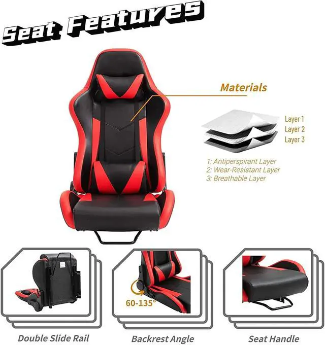 Alt view image 5 of 7 - G920 Gaming Simulator Cockpit with Seat Racing Steering Wheel Stand with Shifter Lever Fits for Logitech G25 G27 G29 G920&G923 Thrustmaster T300RS TX Fanatec PC PS4 Xbox, Without Steering wheel, pedal