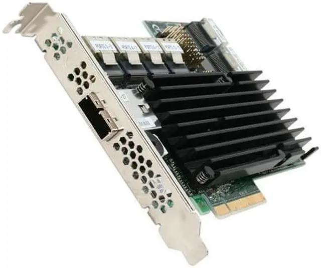 Alt view image 2 of 4 - LSI MegaRAID 9280-24i4e SGL SATA/SAS 6Gb/s PCIe 2.0 w/ 512MB 24 Int. 4 Ext. RAID controller Adapter Card Onboard memory controller card, Single